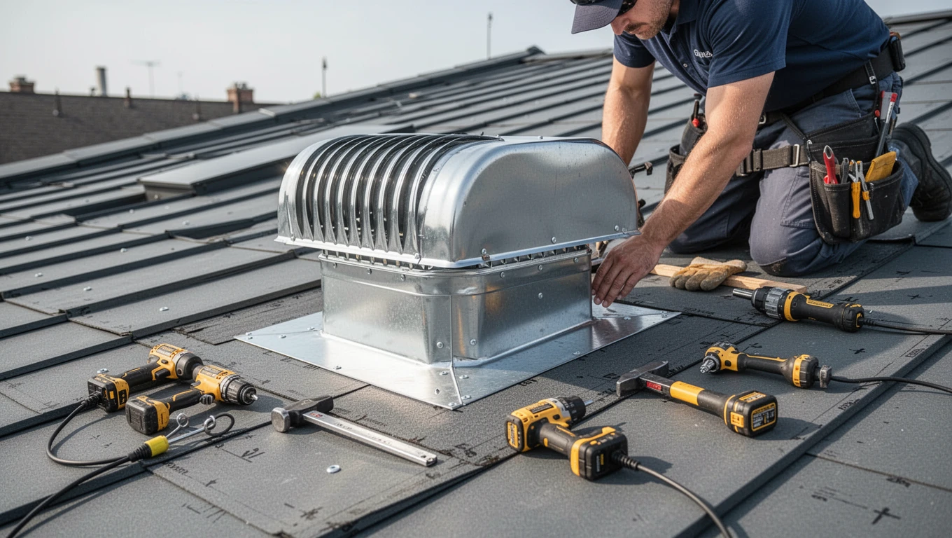 Roof Ventilation Installation